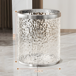 Acrylic Trash Can Large